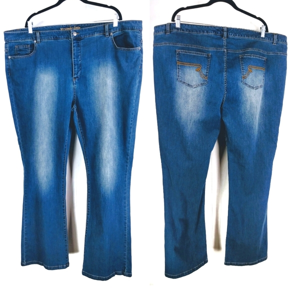 Renee Greenstein My Wonder Denim Bootcut Jean 26W - Picture 1 of 13